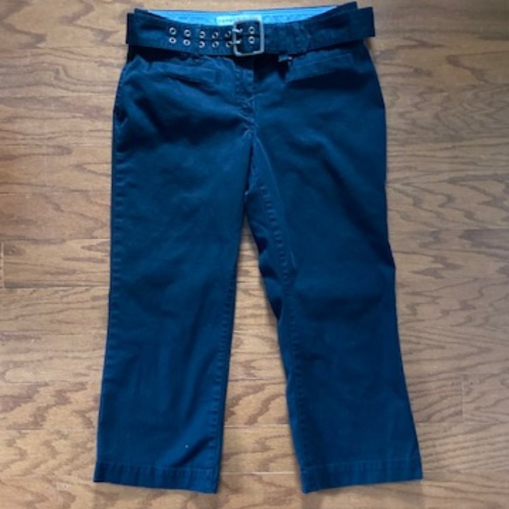 Tommy Hilfiger Cropped Straight Leg Pants